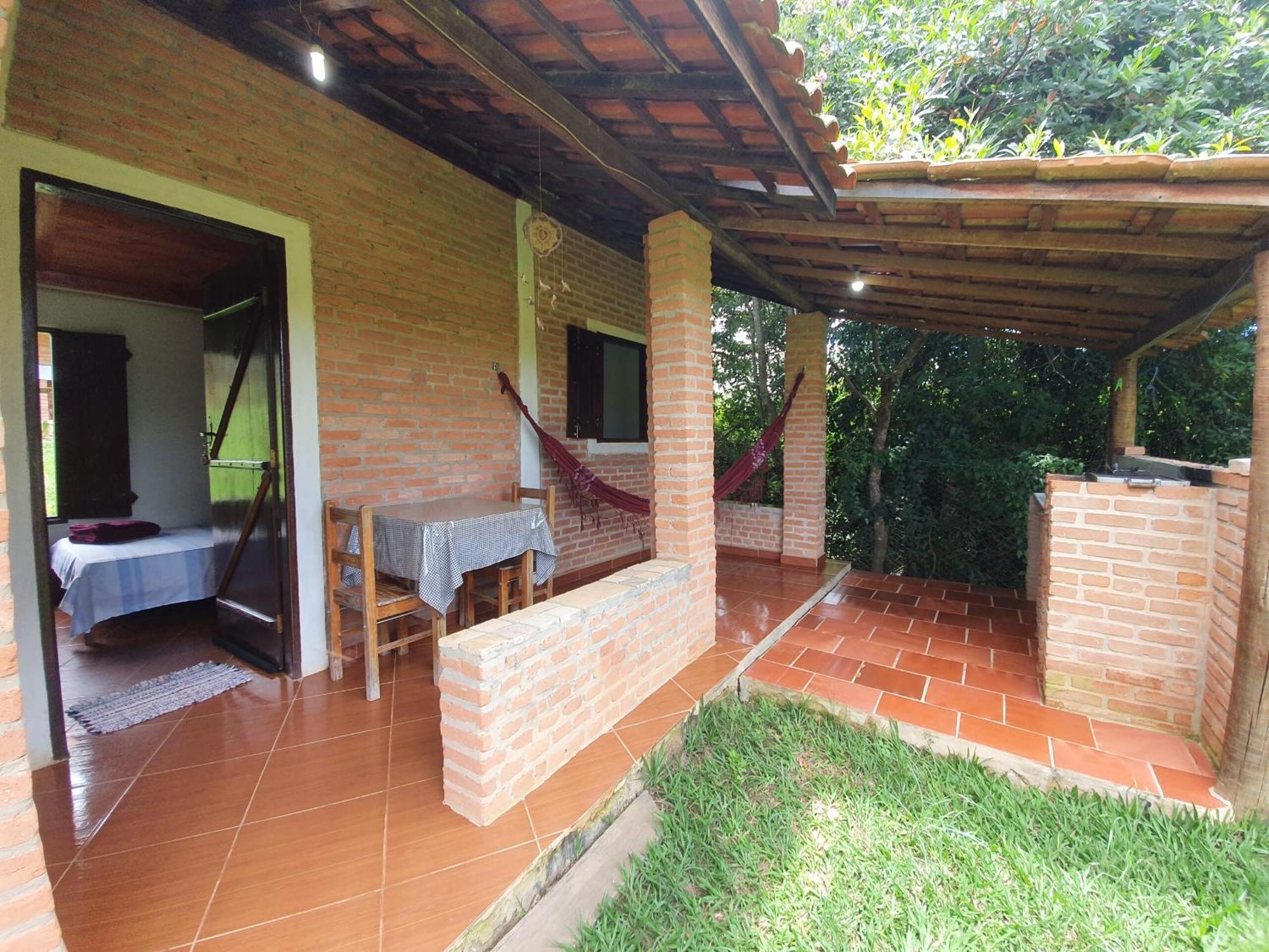 Chale E Camping Elementais São Tomé das Letras Eksteriør billede